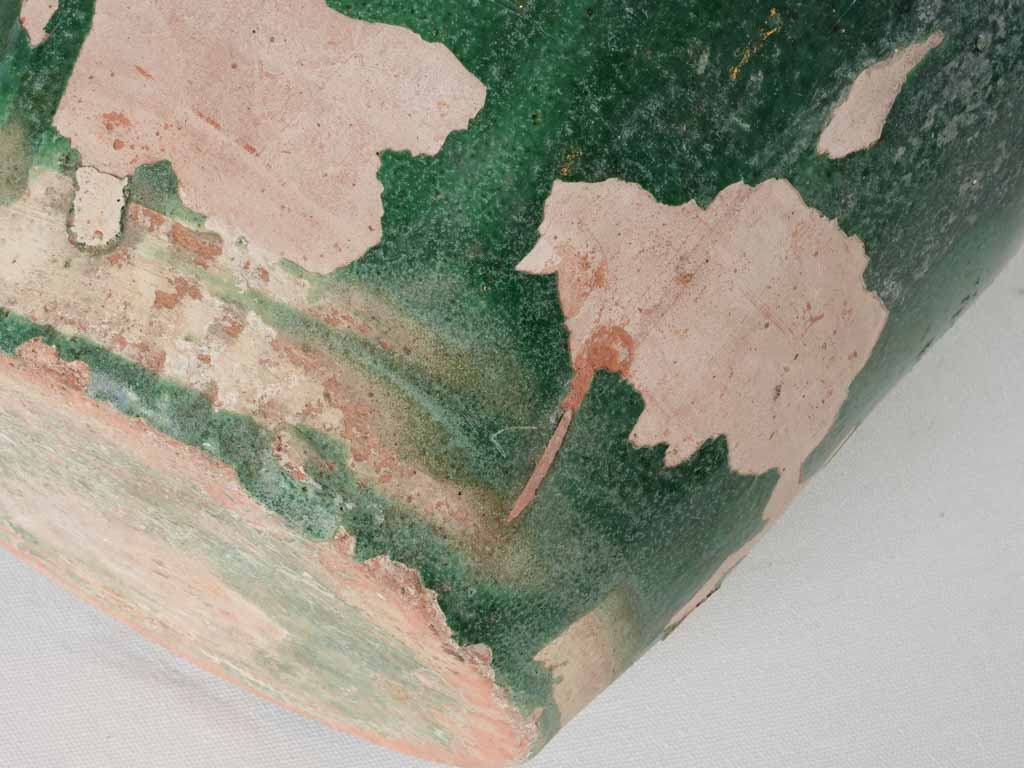 Aged noticeable wear large French pot