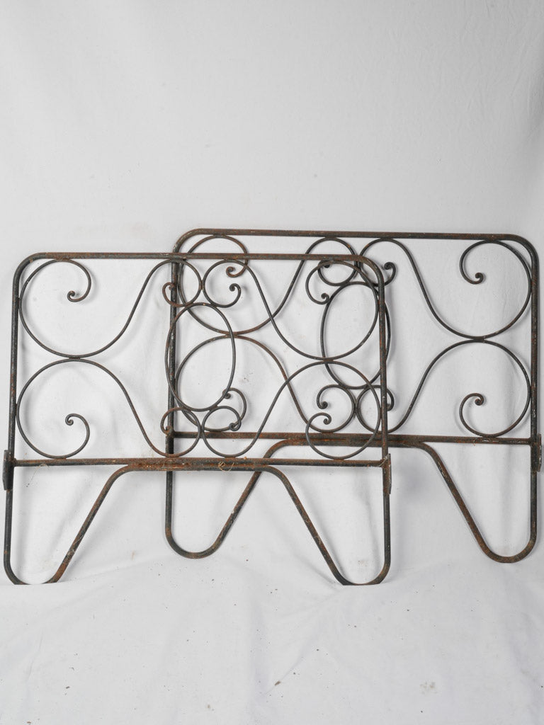 Antique wrought iron bed frames