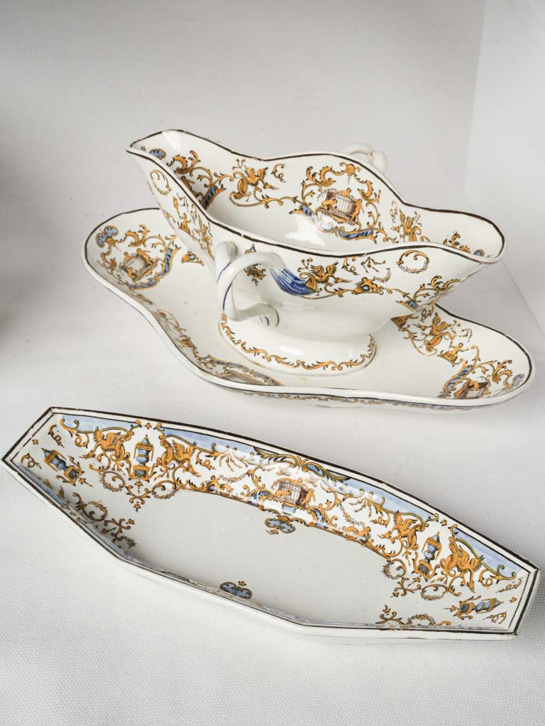Timeless Gien oblong trays