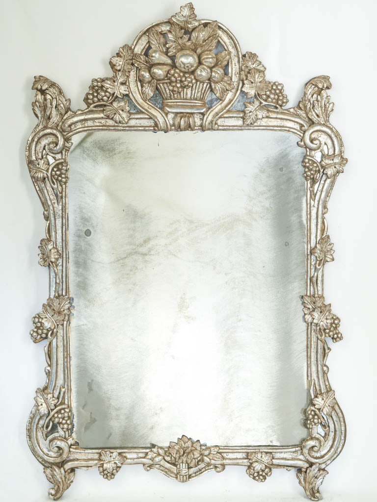 Exquisite aged French mirror
