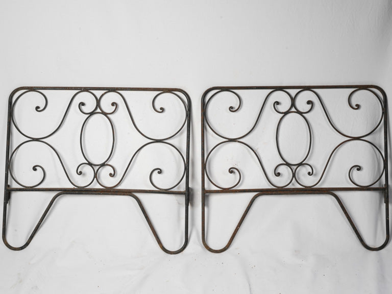 Vintage charm twin bed headboards