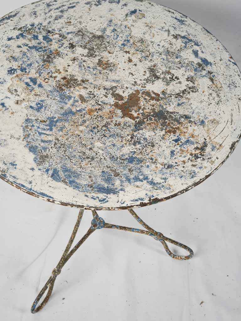 Rustic French guéridon side table