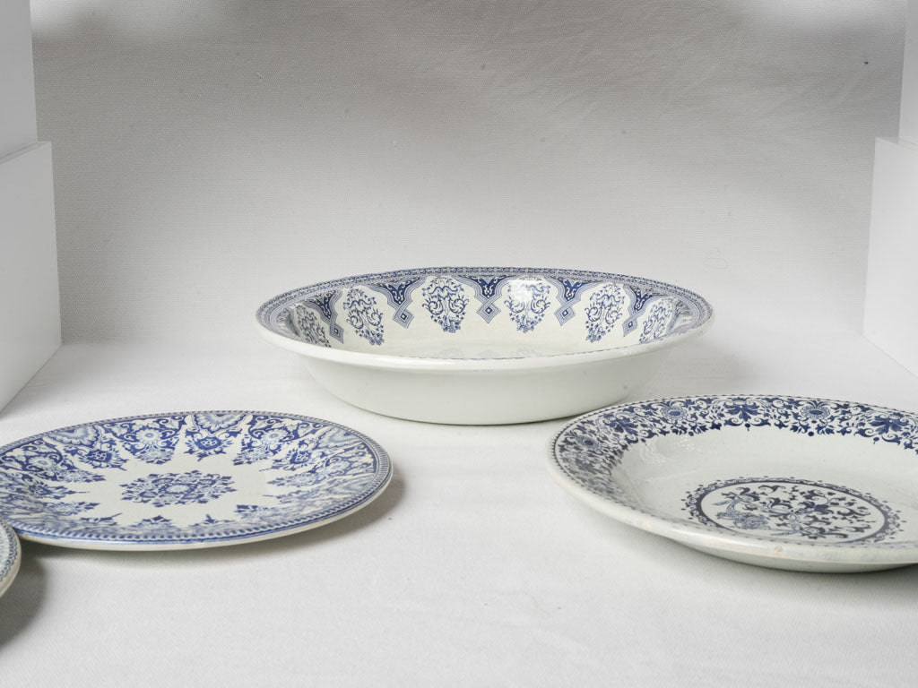 Unique ivory ground platter piece