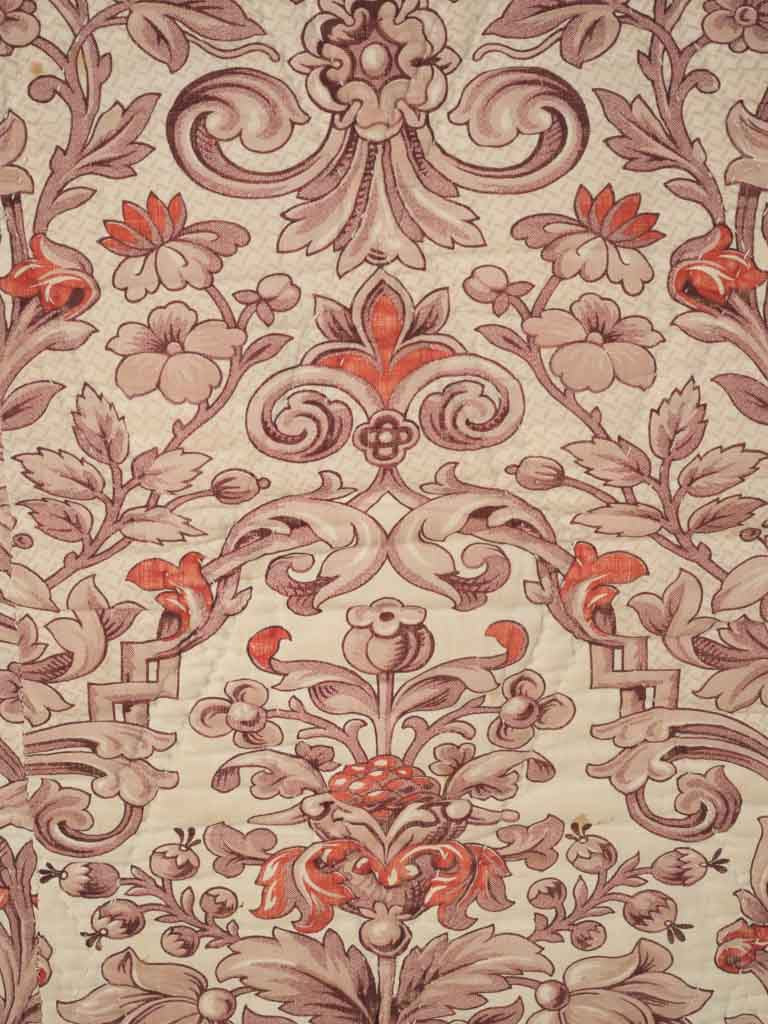 Authentic French-style bed throw