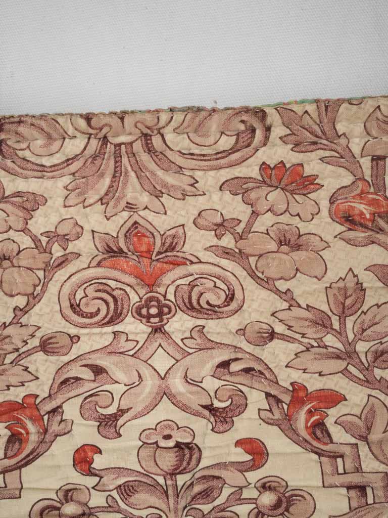 Timeless lattice motif quilt