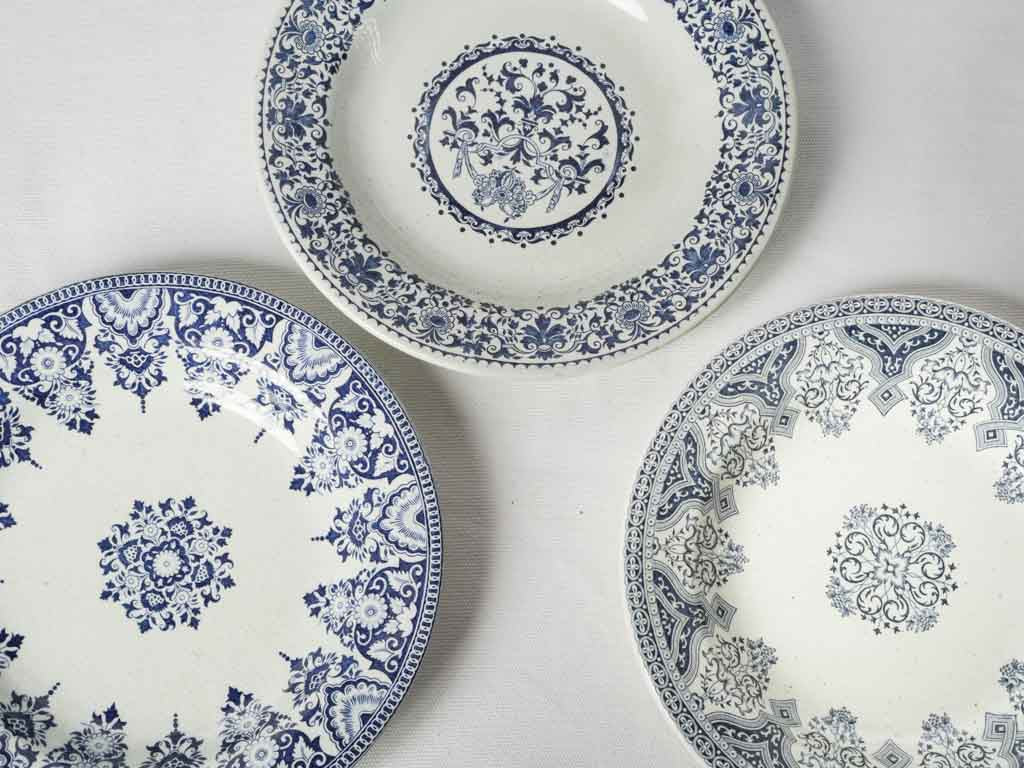 Charming curated porcelain dining collection