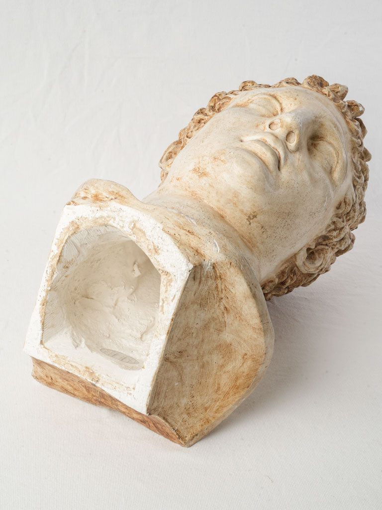 Iconic serene plaster replica