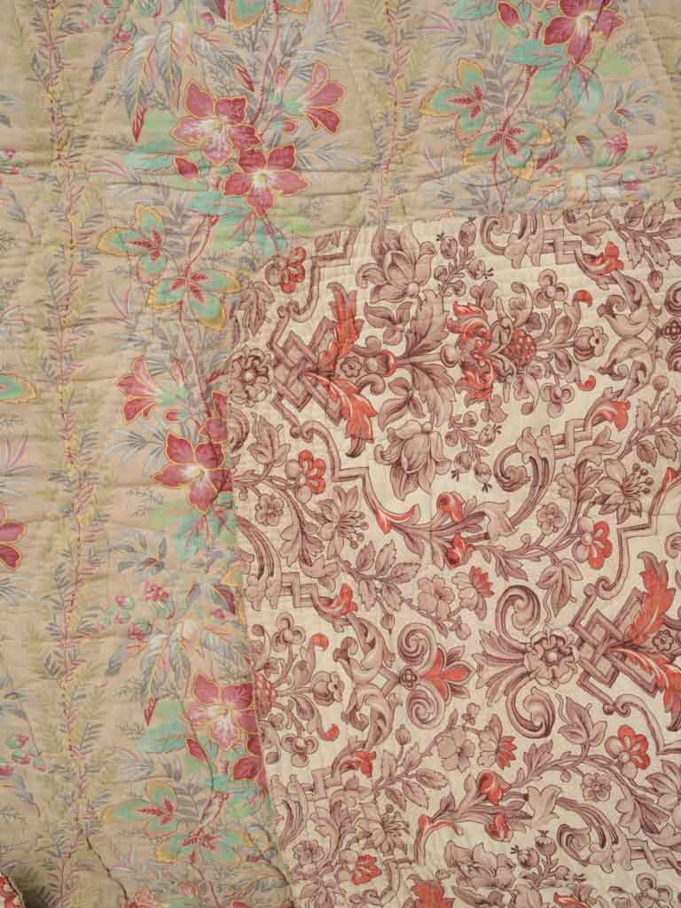 Faded rose quilt bedding 