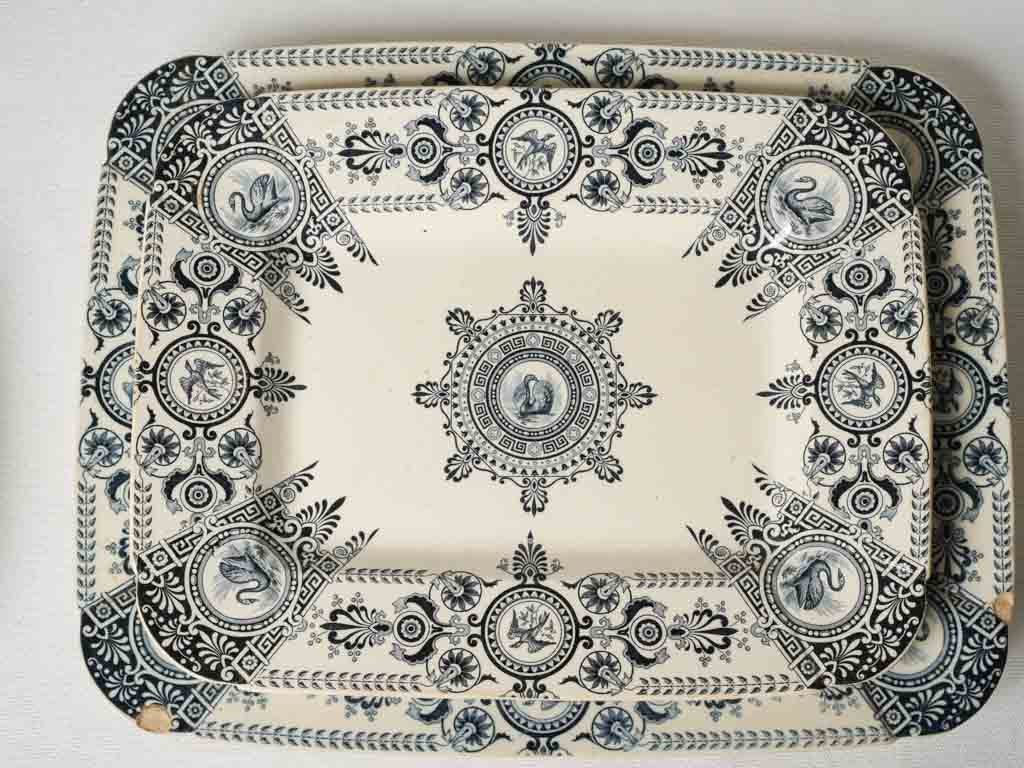 Patina-rich French serving pieces