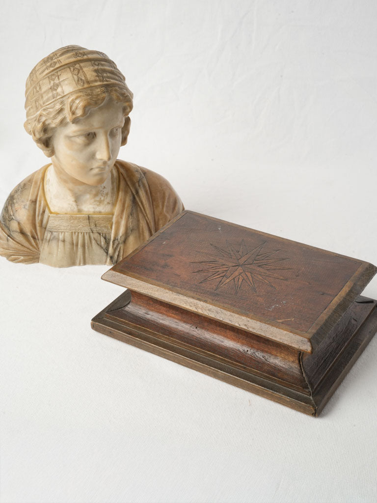 Sophisticated Italian carved bust
