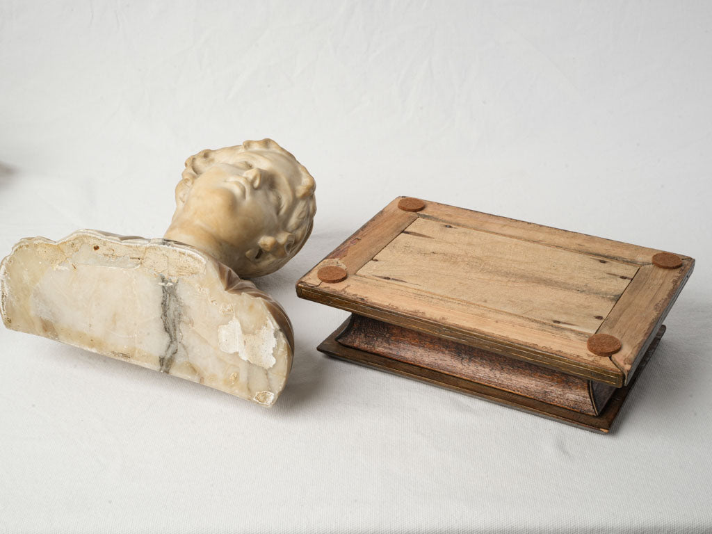 Historic Tuscan marble decoration