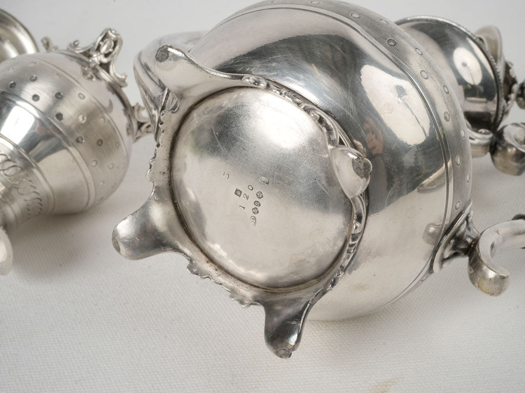 Ornate early 20th Century tea set