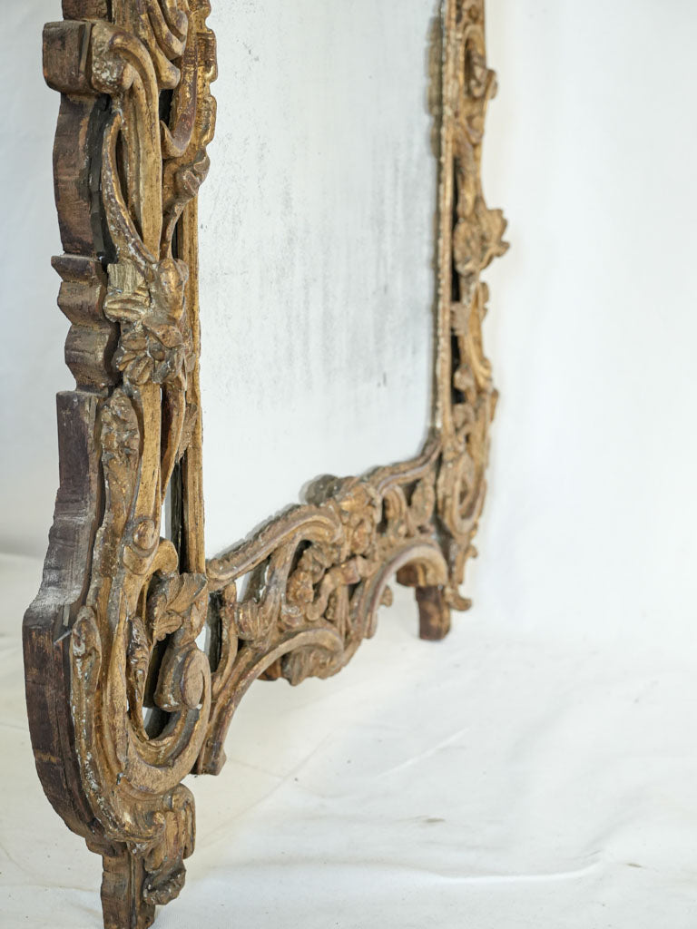 Classical scrolls ornate mirror