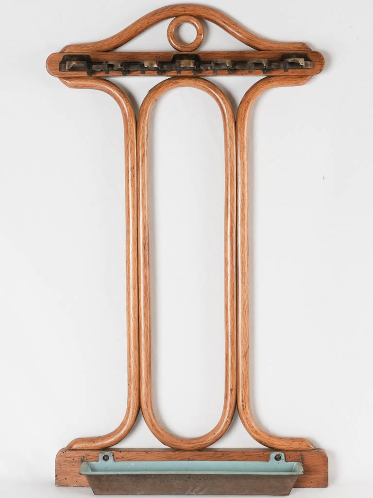 Classic 1920s cast iron turnstiles features