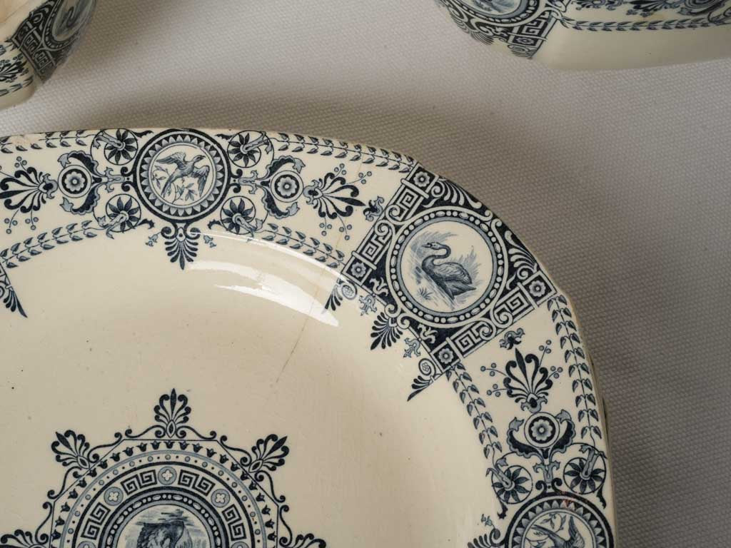 Historic French dish collection