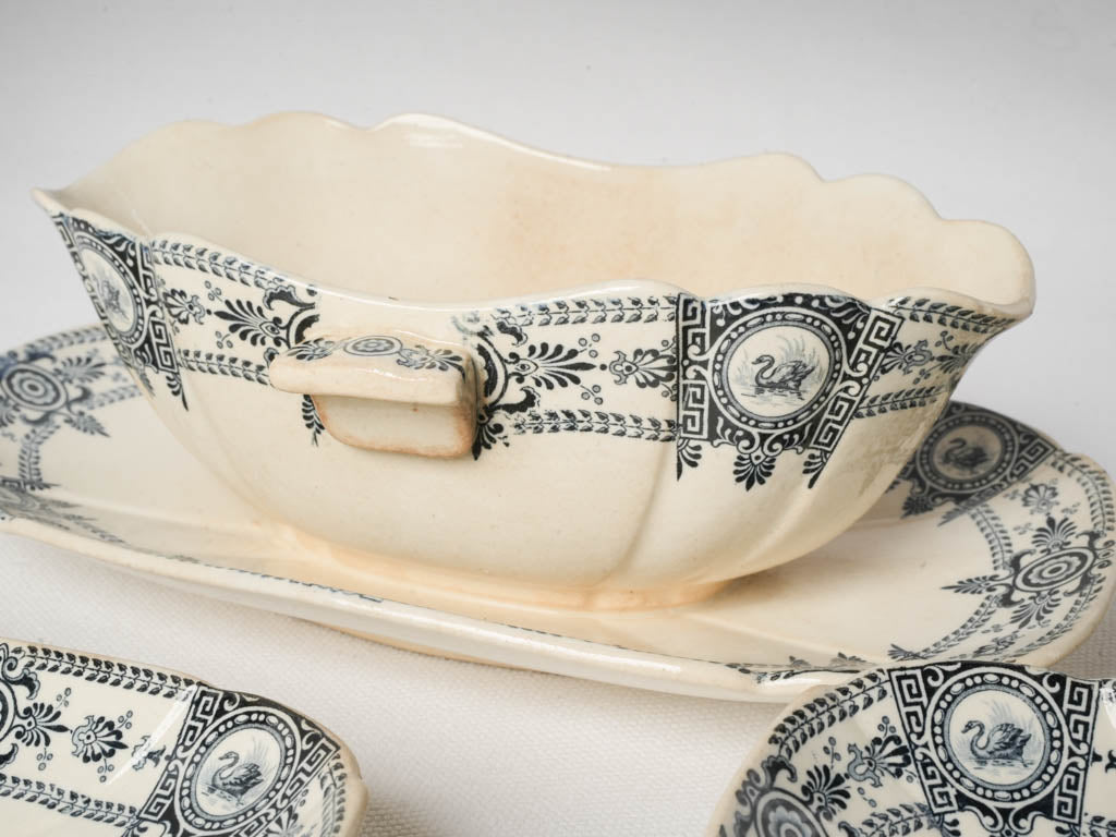 Sophisticated heirloom dinner service
