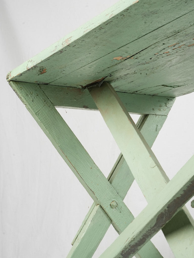 Unique textured wooden table