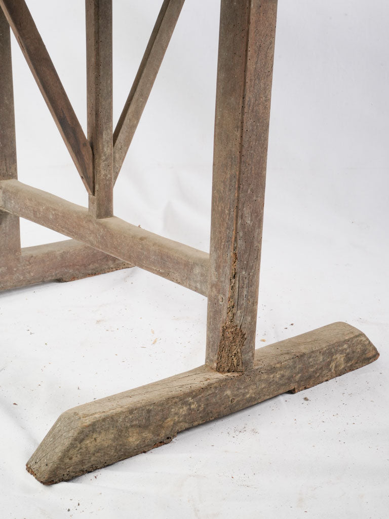 Lightly constructed fir tabletop  