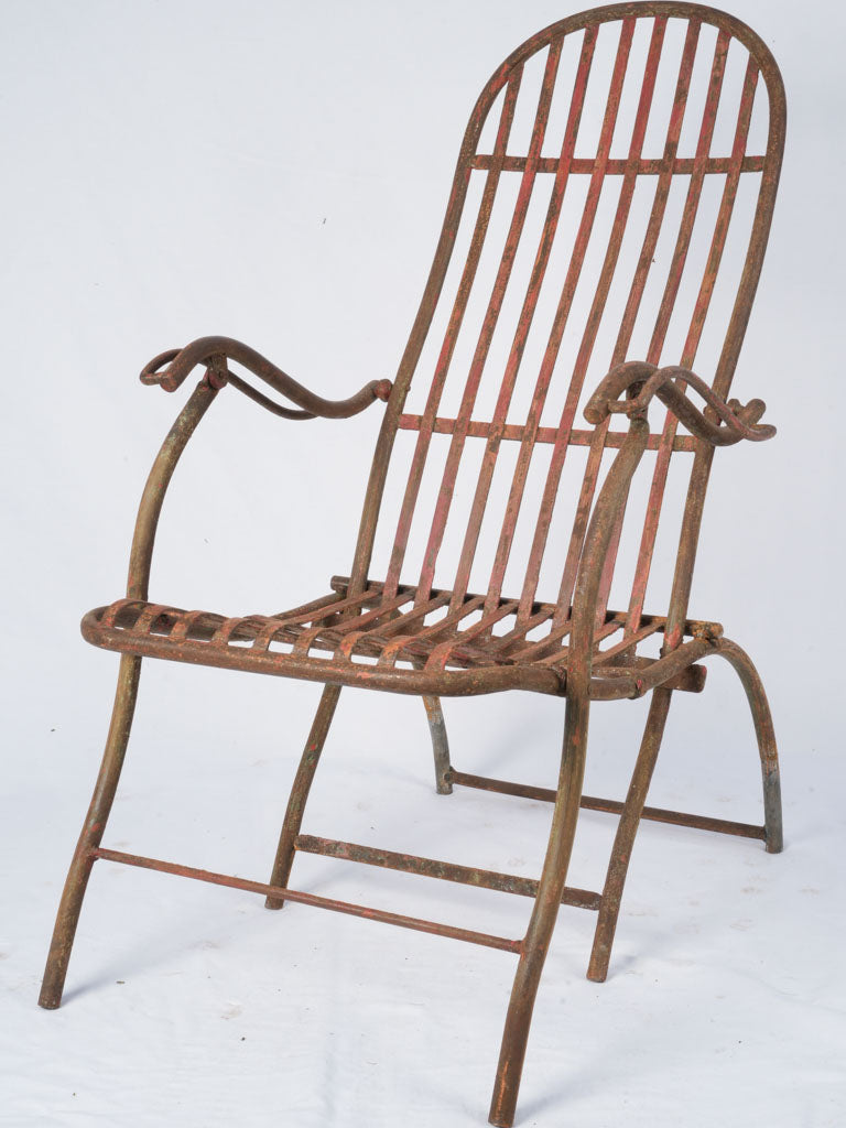 Vintage French garden armchair