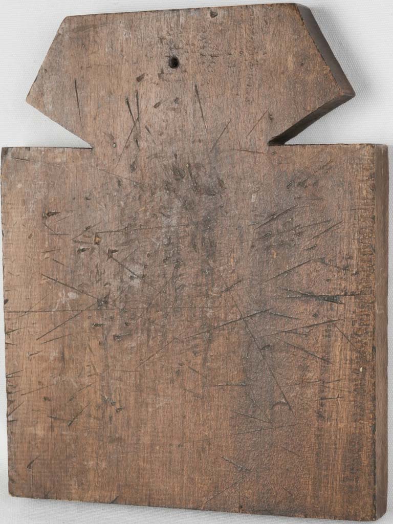 Aged French country style cutting board