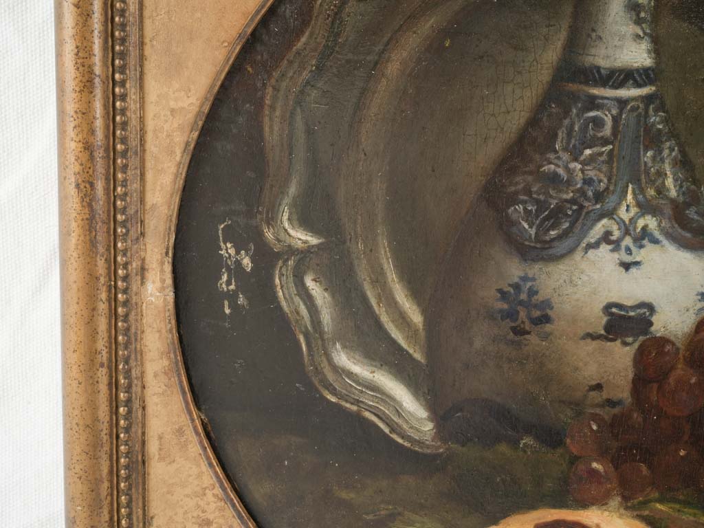 Warm ochre-toned wall decor