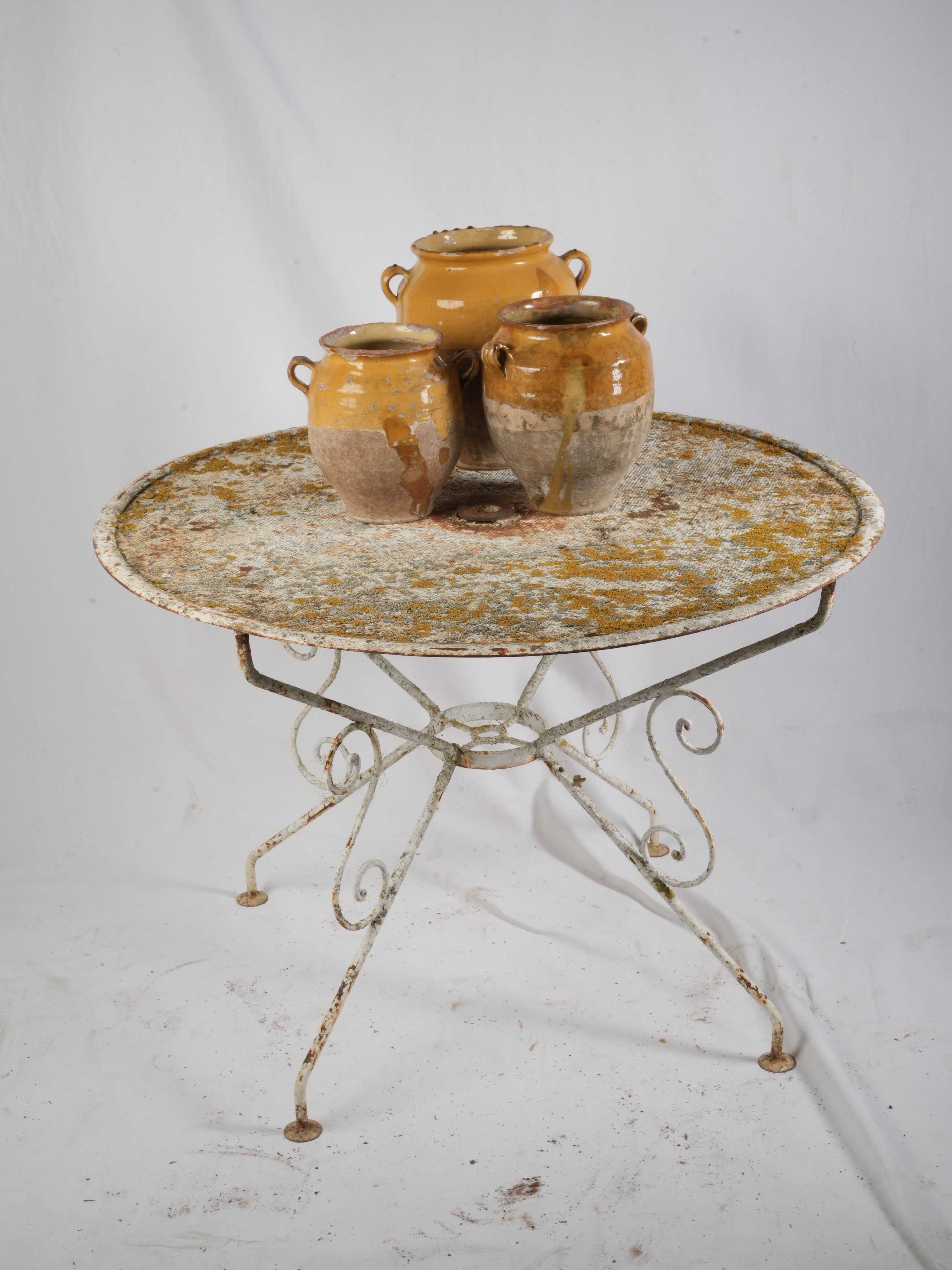 Painterly character conservatory table