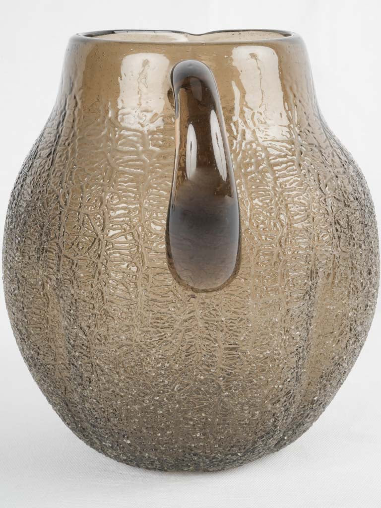 Designer signed French pitcher