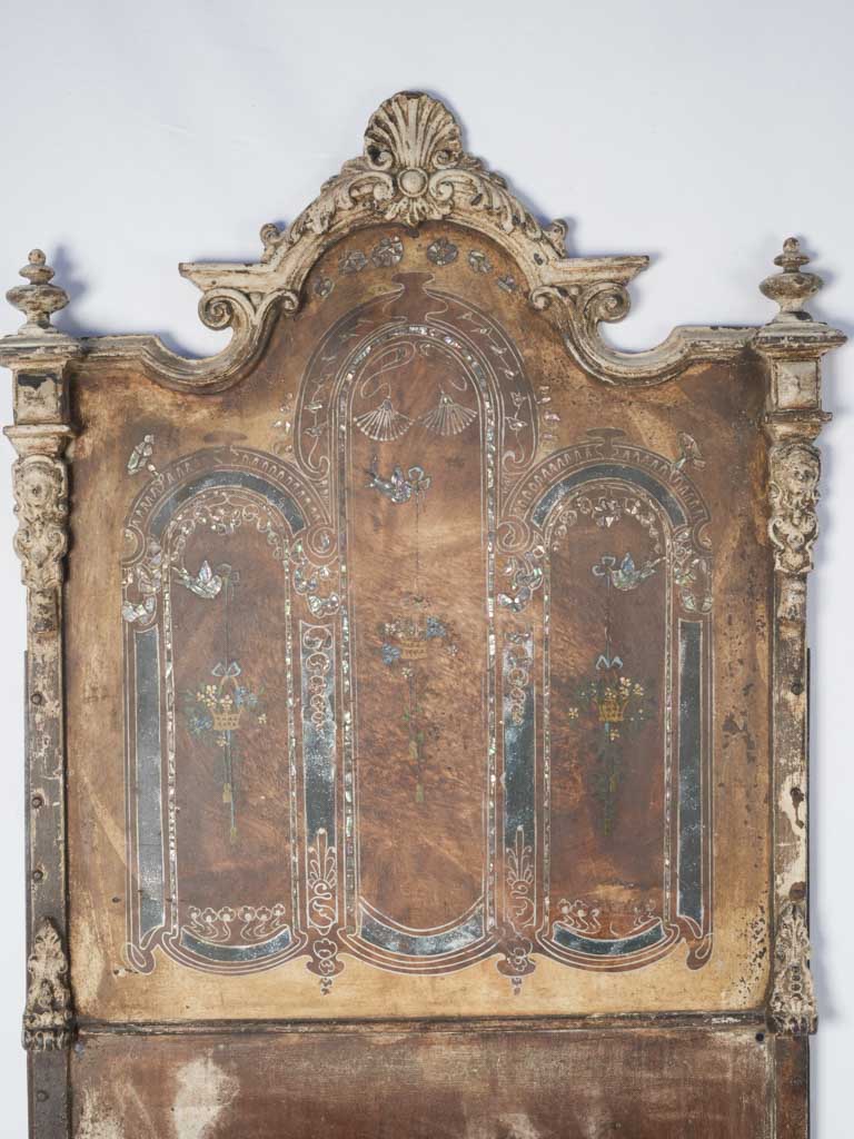 Exquisite Blue Ribbon Inlay Headboards