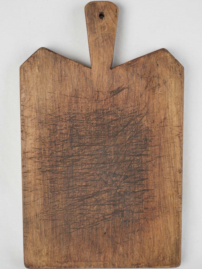 Vintage French wooden cheese platter