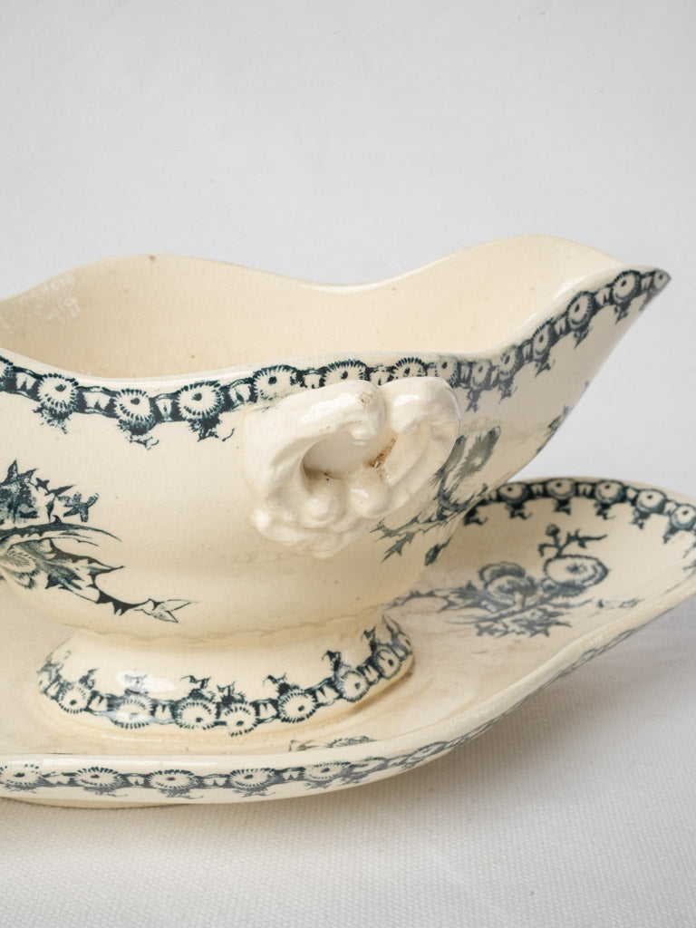 Decorative French Ceramic Container