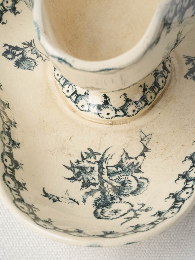 Classical Scroll-Handle Boat