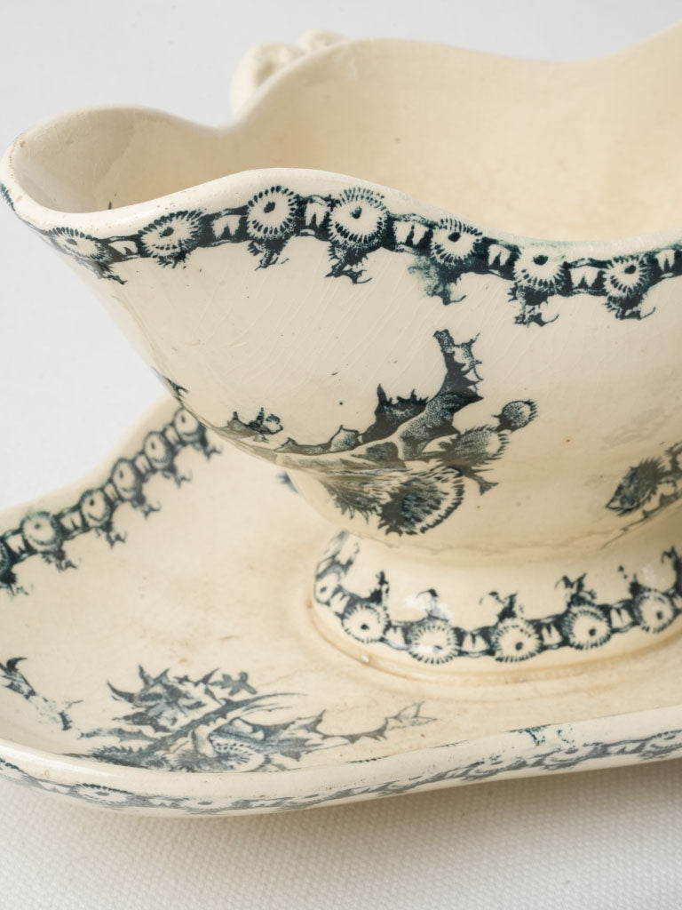 Timeworn Glaze Sauce Serving Dish