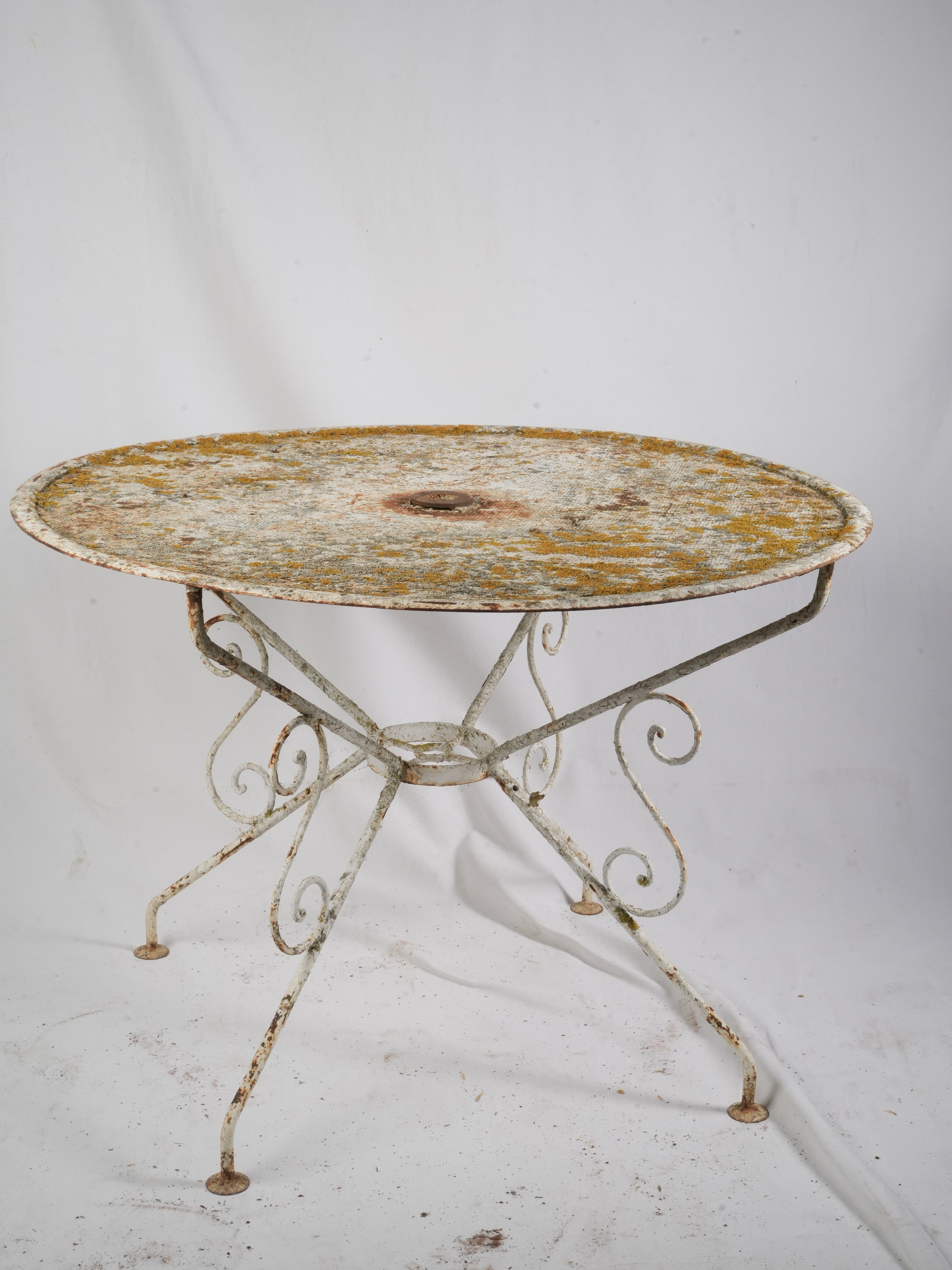 Early 20th-century iron table