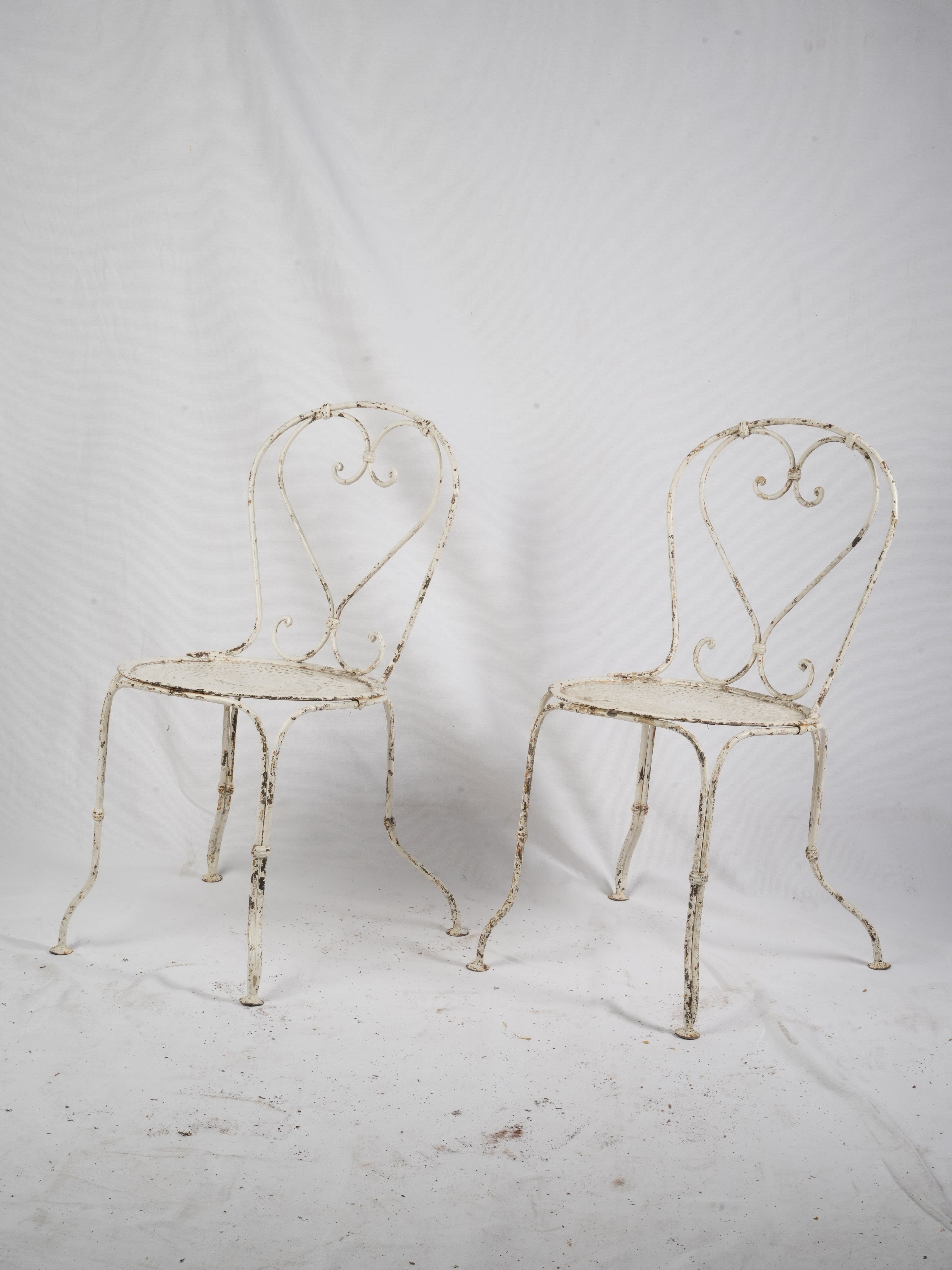 Romantic French garden chair set