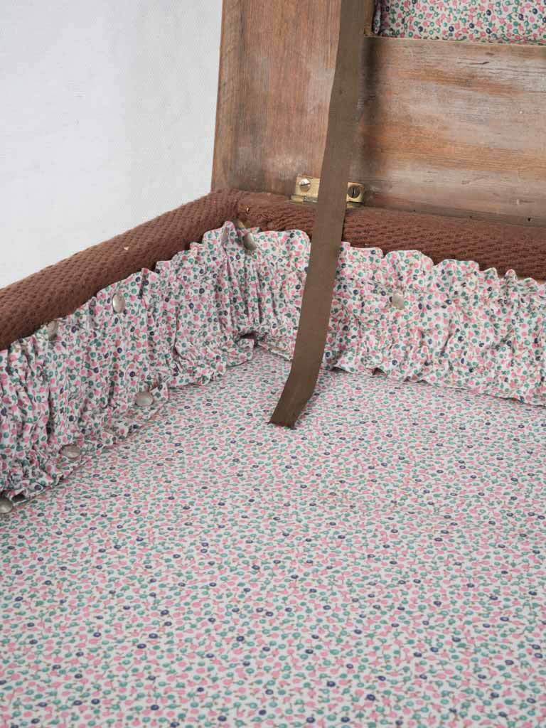 Elegantly styled French wooden chair