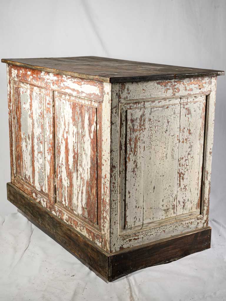 Vintage French fir market stall 