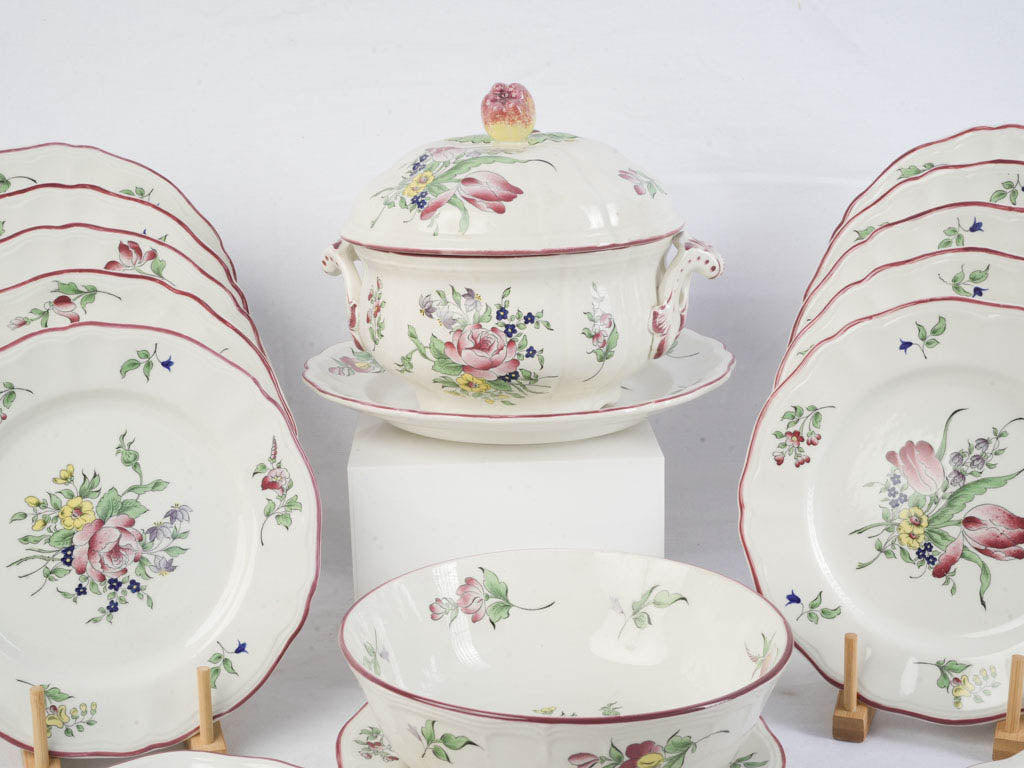 19th-century rustic French tureen set
