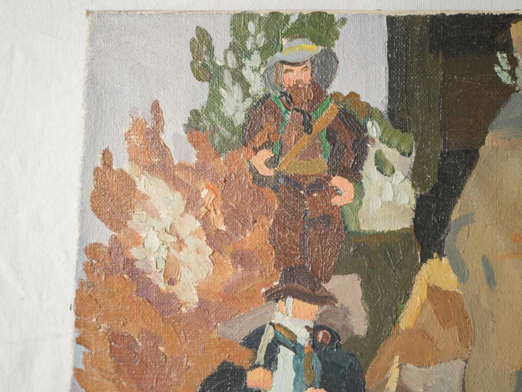 Decorative holy family canvas