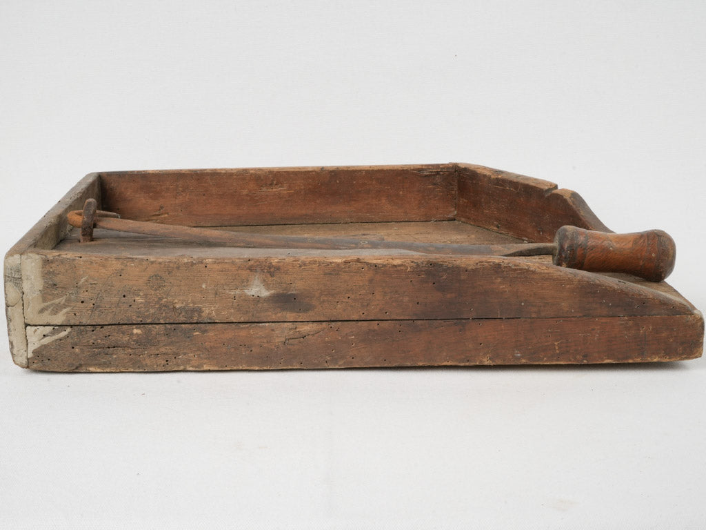Traditional French bread slicer decor