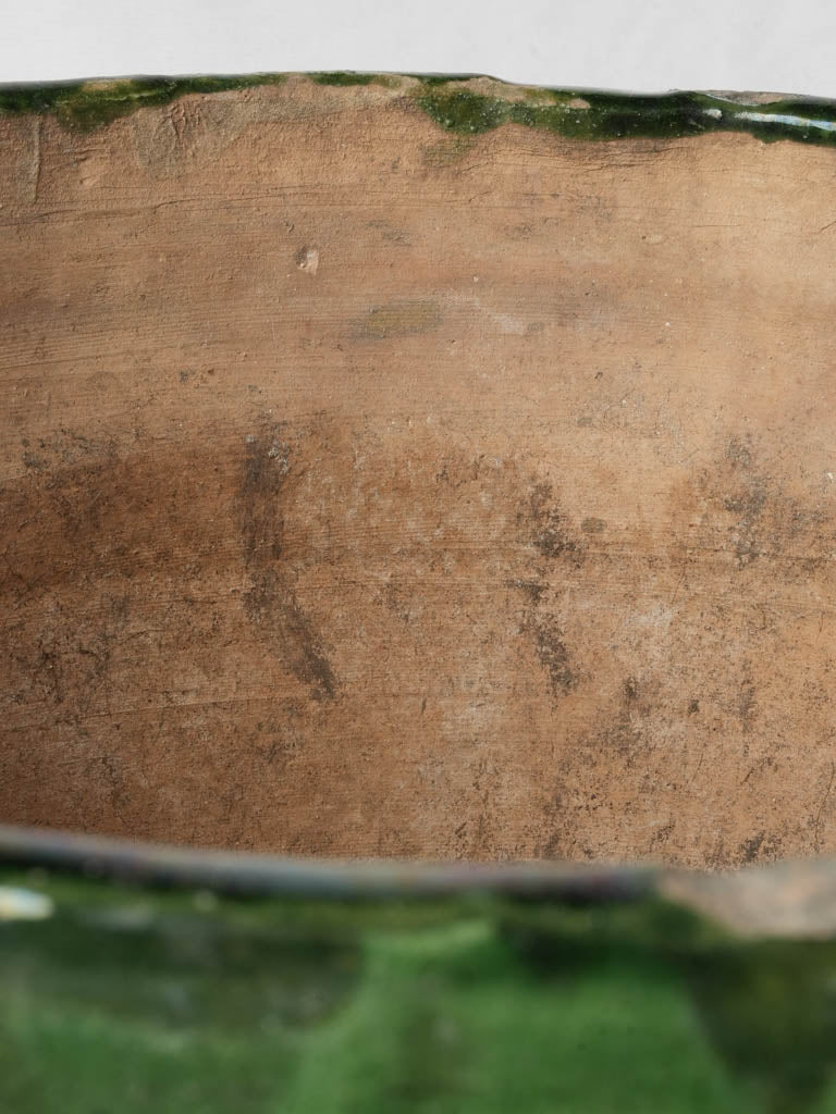 Antique-style pottery planter