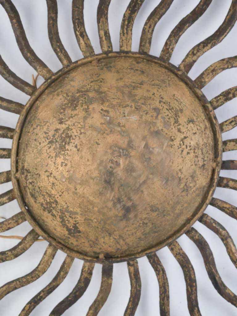 Handcrafted mid-century wall sconce