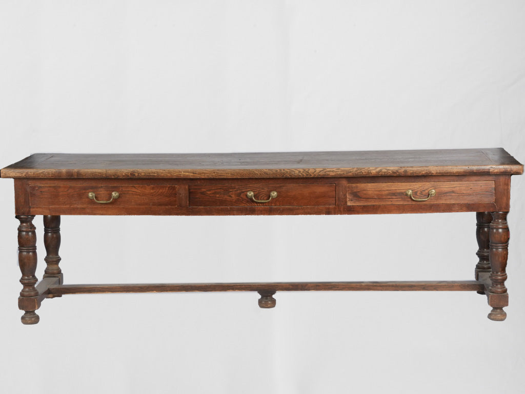 Elegant long 19th-century console