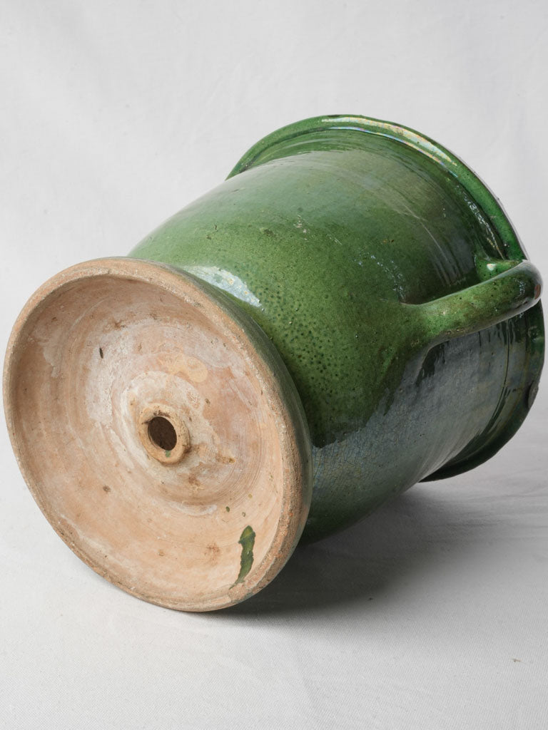Aged craquelure urn