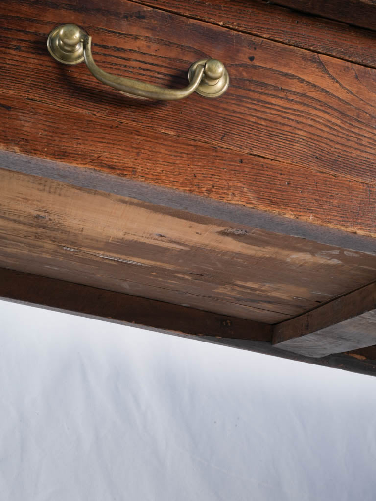 Antique meleze wood hallway table
