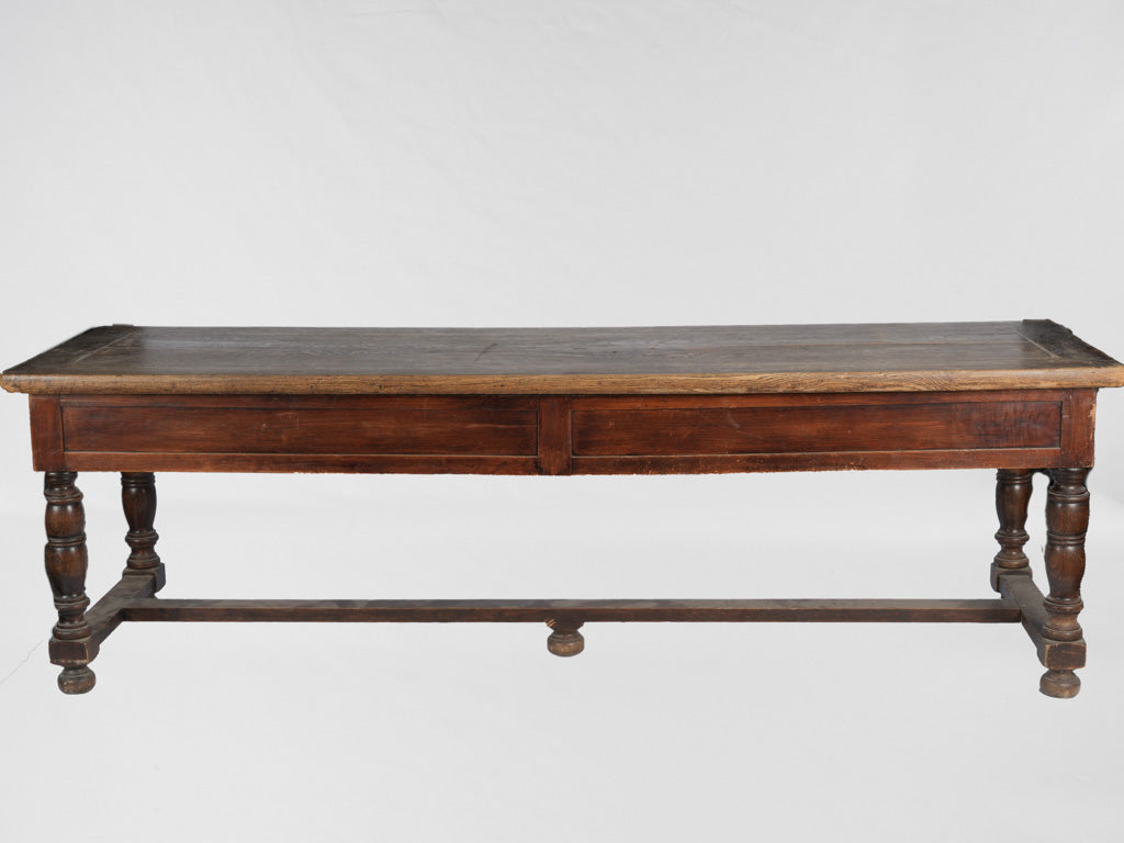 Vintage meleze timber hallway table