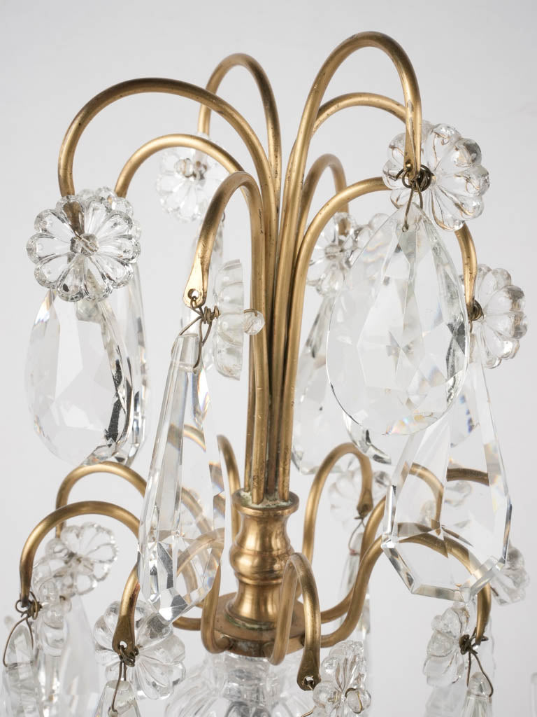 Decorative girandole with European power