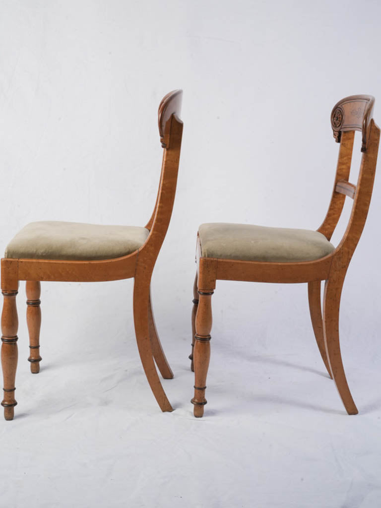 Light proportioned wooden furniture