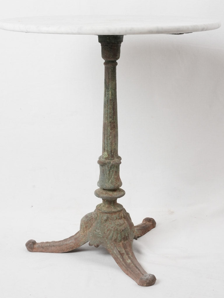 Green Patinated Vintage Bistro Table