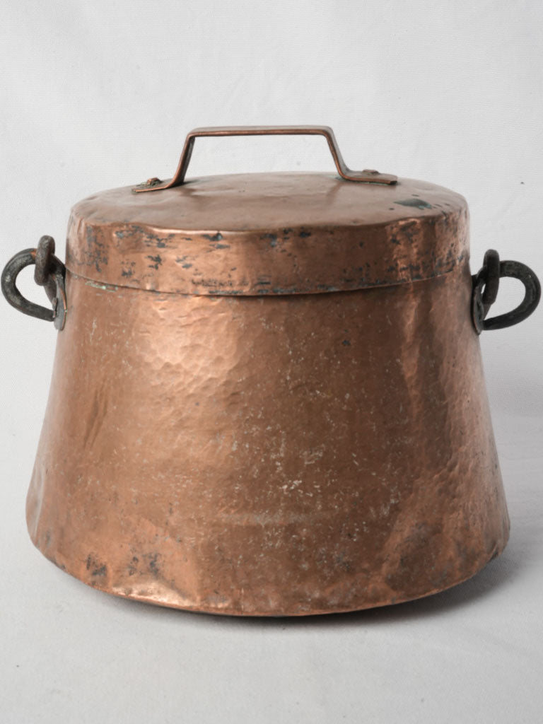 Vintage 19th-century copper vessel