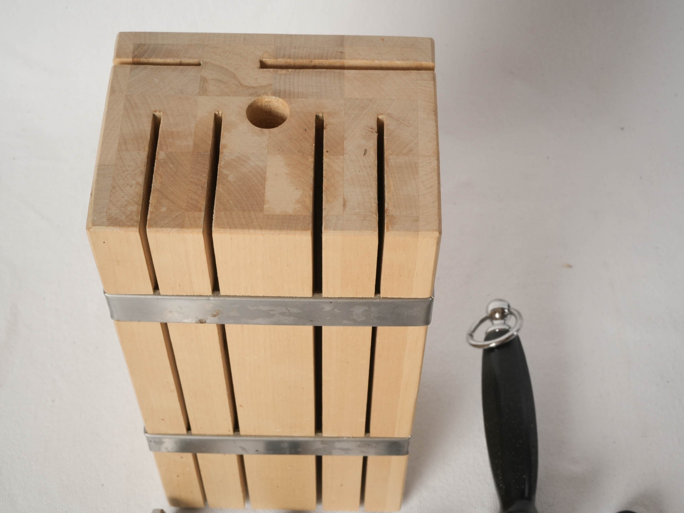 French Knife Set in a Wooden Block - Set 1